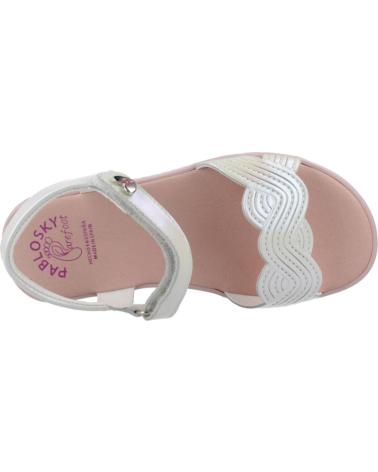 Sandalen für Mädchen PABLOSKY SANDALIAS NINA MODELO 443008P COLOR BLANCO