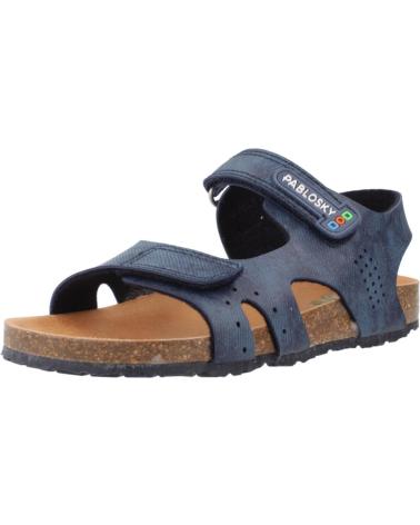 Sandales PABLOSKY  pour Garçon SANDALIAS NINO MODELO 516723P COLOR AZUL  JEANS