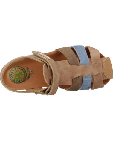 Sandales PABLOSKY  pour Garçon SANDALIAS NINO MODELO 517132P COLOR MARRON  CRZGCL