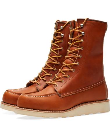 Man Mid boots RED WING 877 HERITAGE WORK 8 MOC TOE BOOT ORO LEGACY - 40  BROWN