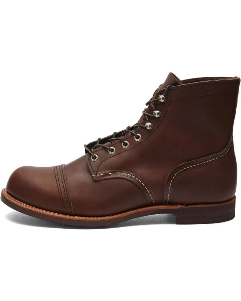 Botines RED WING de Hombre 8111 HERITAGE 6 IRON RANGER BOOT AMBER HARNESS - 40 BROWN Botines RED WING de Hombre 8111 HERITAGE 6 IRON RANGER BOOT AMBER HARNESS - 40 BROWN