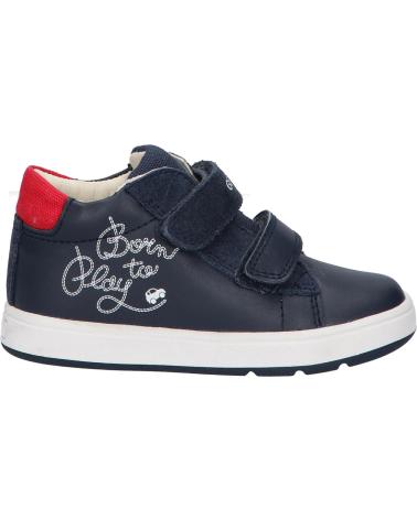 boy Trainers GEOX B044DD 00822 B BIGLIA  C0735 NAVY-RED