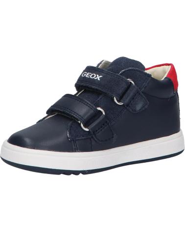 boy Trainers GEOX B044DD 00822 B BIGLIA  C0735 NAVY-RED