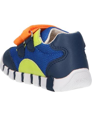 boy Trainers GEOX B3555C 01454 B IUPIDOO ROYAL-ORANGE  C0685