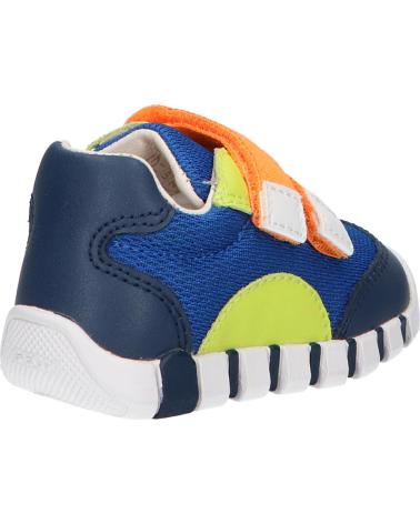boy Trainers GEOX B3555C 01454 B IUPIDOO ROYAL-ORANGE  C0685