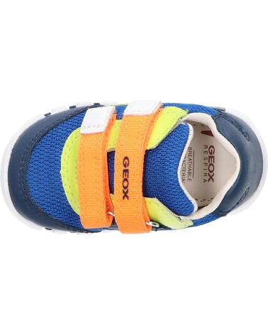 boy Trainers GEOX B3555C 01454 B IUPIDOO ROYAL-ORANGE  C0685