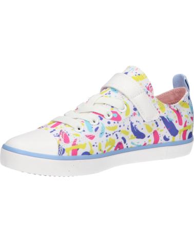 Sportivo GEOX  per Bambina J454NA 000AN J GISLI WHITE-MULTICOLOR  C0653