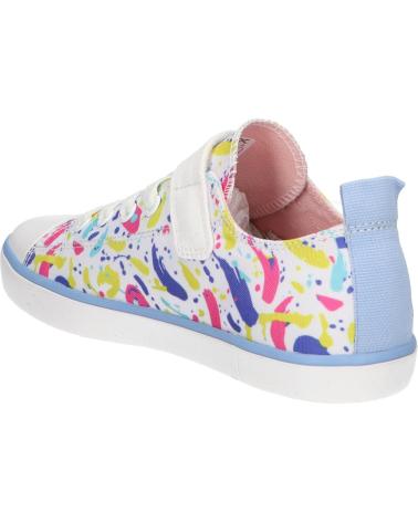 Sportivo GEOX  per Bambina J454NA 000AN J GISLI WHITE-MULTICOLOR  C0653