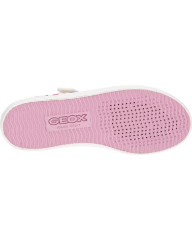 Sportivo GEOX  per Bambina J454NA 000AN J GISLI WHITE-MULTICOLOR  C0653