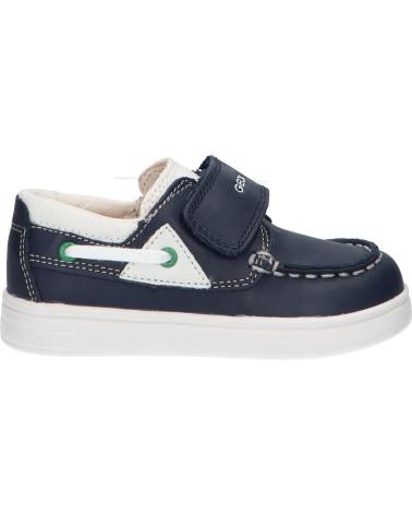 Sapatos GEOX  de Menino B022CC 08510 B DJROCK  C4211 NAVY-WHITE