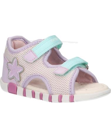 Sandalen GEOX  für Mädchen B4517A 01454 B SANDAL IUPIDOO GIR PINK-LILAC  C8842