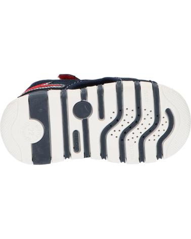 boy Sandals GEOX B455PA 01454 B SANDAL IUPIDOO C0735 NAVY-RED C0735
