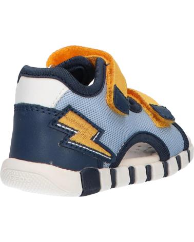 boy Sandals GEOX B455PA 01454 B SANDAL IUPIDOO  CB42V LT NAVY-YELLOW