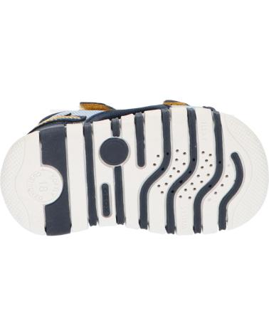 boy Sandals GEOX B455PA 01454 B SANDAL IUPIDOO  CB42V LT NAVY-YELLOW