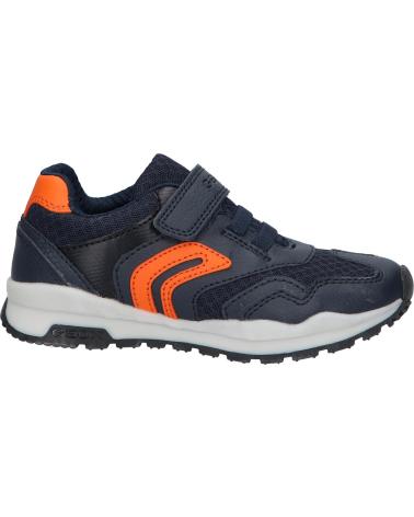 Deportivas GEOX  de Niño J4515E 014BU J PAVEL  C0659 NAVY-ORANGE