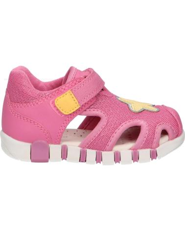 Sandálias GEOX  de Menina B4517B 0GNBC B SANDAL IUPIDOO GIR  C8F2V DK PINK-YELLOW