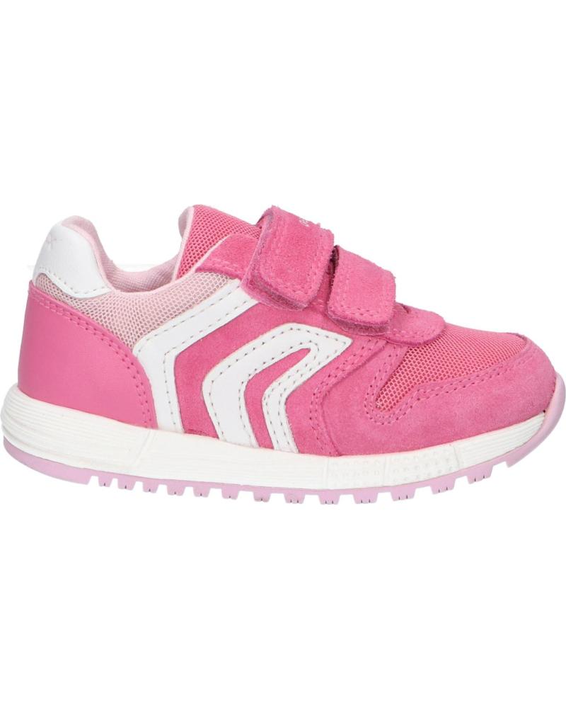 girl Trainers GEOX B453ZA 02214 B ALBEN  C8006 DK PINK