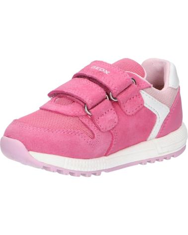 girl Trainers GEOX B453ZA 02214 B ALBEN  C8006 DK PINK