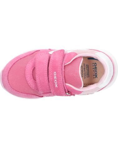girl Trainers GEOX B453ZA 02214 B ALBEN  C8006 DK PINK