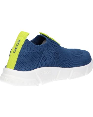 boy Trainers GEOX J02DMA 0006K J ARIL  C4B2K AVIO-LIME