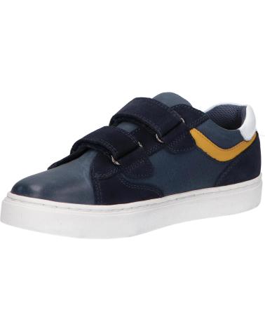 boy Trainers GEOX J45ECB 0CL22 J NASHIK  C0657 NAVY-YELLOW