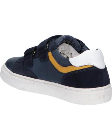 boy Trainers GEOX J45ECB 0CL22 J NASHIK  C0657 NAVY-YELLOW
