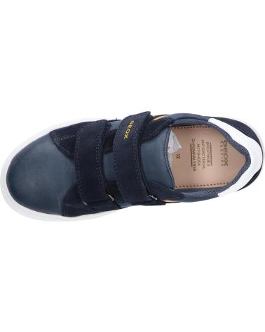 boy Trainers GEOX J45ECB 0CL22 J NASHIK  C0657 NAVY-YELLOW