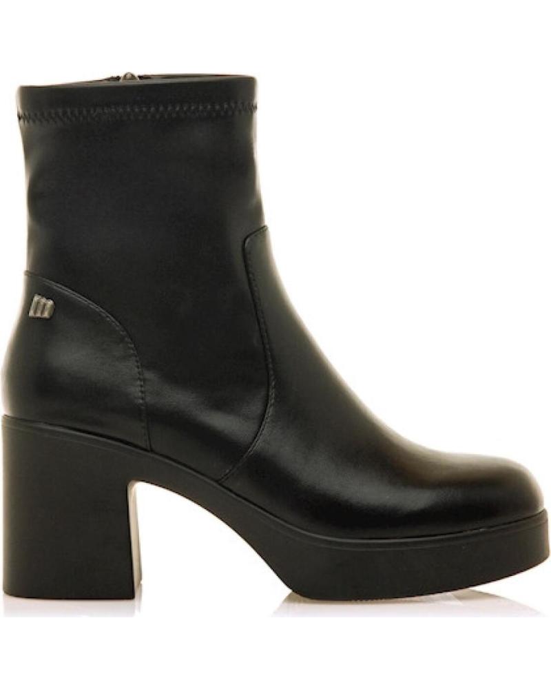Stivaletti MTNG  per Donna BOTIN TACON MUSTANG CREMALLERA  NEGRO
