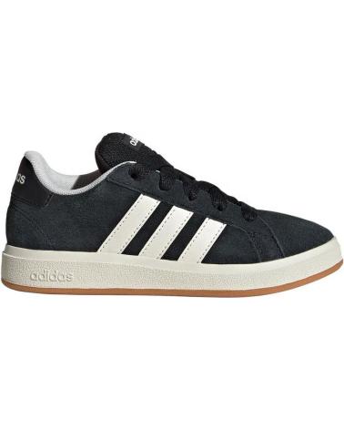 Woman and boy Trainers ADIDAS JH6178 GRAND COURT 00S K  CBLACK-OWHITE-GUM10