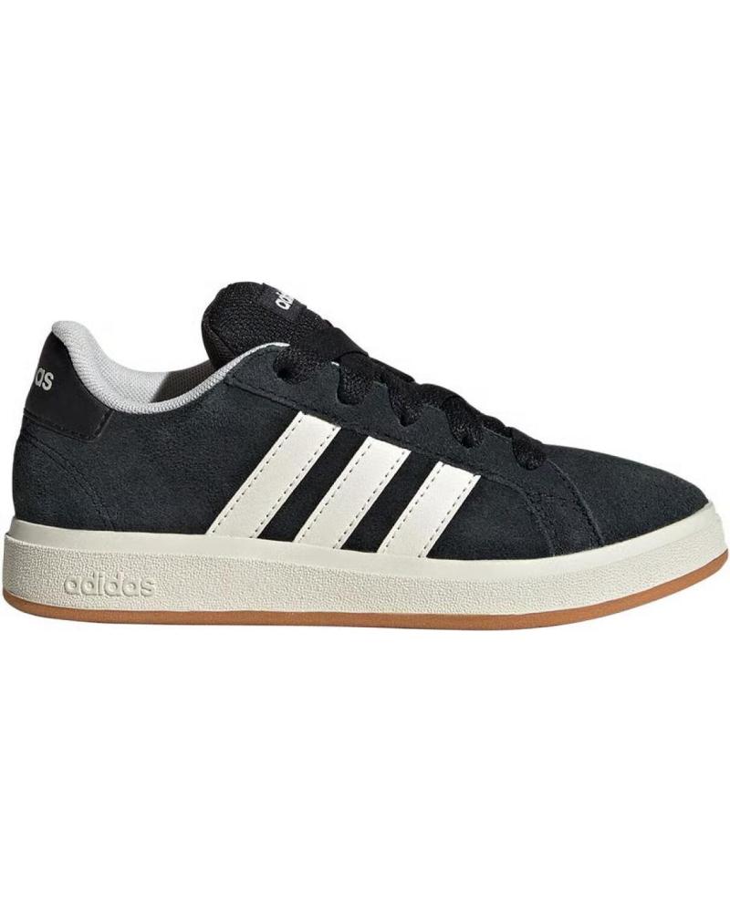 Woman and boy Trainers ADIDAS JH6178 GRAND COURT 00S K  CBLACK-OWHITE-GUM10
