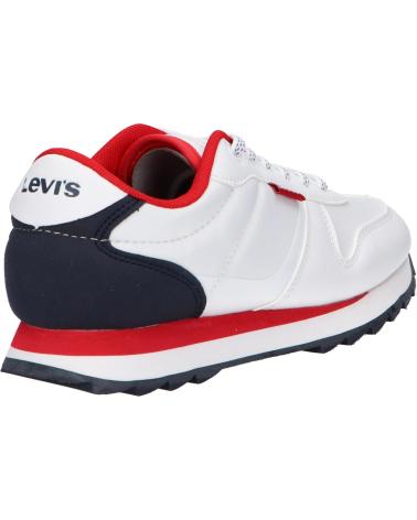 Woman and girl and boy sports shoes LEVIS VALE0021S ALEX  0122 WHITE NAVY