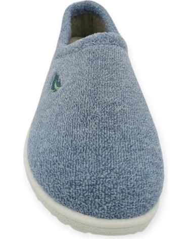 Pantufas ROAL  de Mulher e Menino ZAPATILLA RIZO CERRADA  AZUL