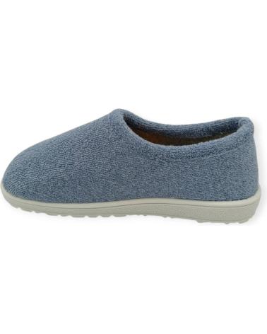 Pantufas ROAL  de Mulher e Menino ZAPATILLA RIZO CERRADA  AZUL
