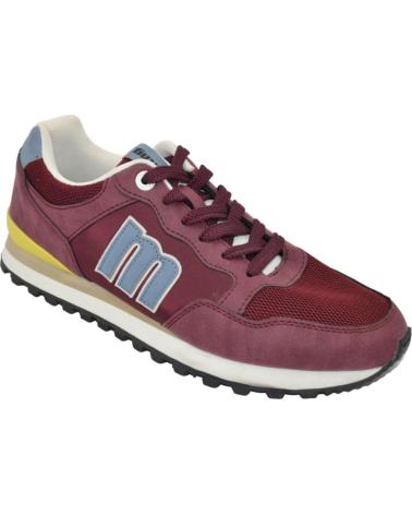 Zapatillas deporte MTNG  de Hombre ZAPATILLA BURDEOS MUSTANG 84711  ROJO