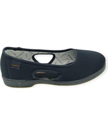 Calzado de casa D`CUTILLAS  de Mujer ZAPATILLA CALLE NEGRA DOCTOR CUTILLAS 414  VARIOS COLORES