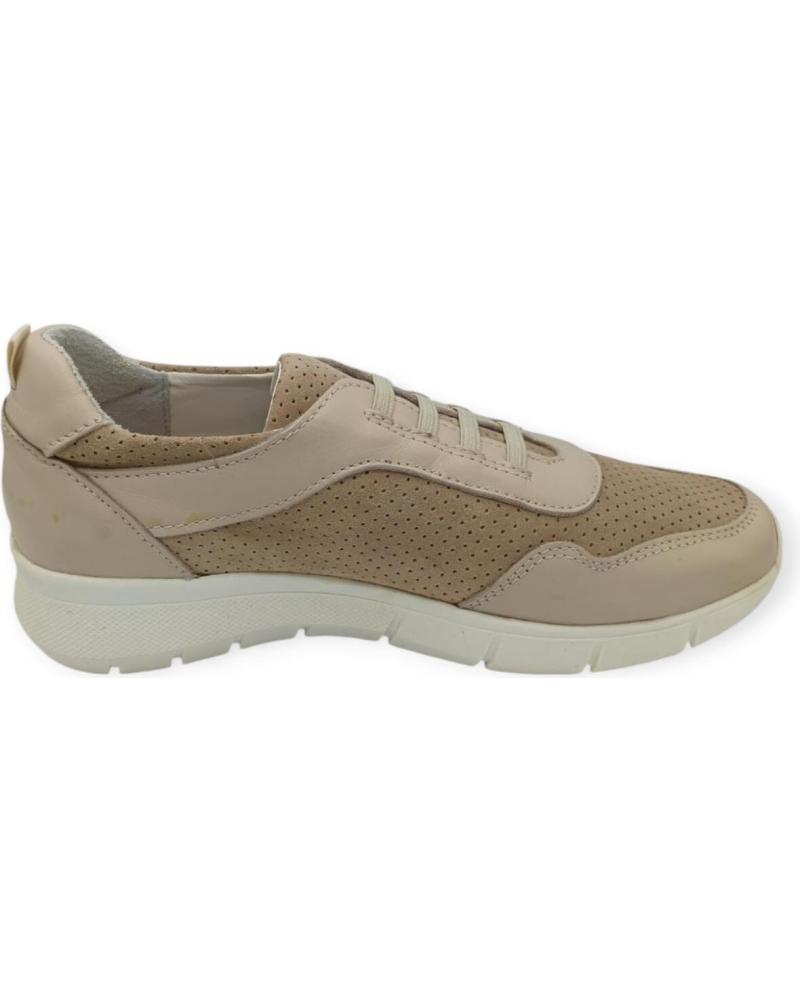 Scarpe sport CASUAL  per Donna ZAPATO PIEL CREMA 9254  VARIOS COLORES