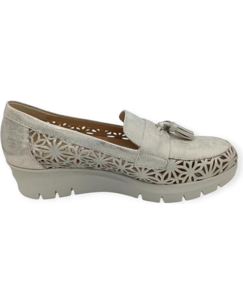 Zapatos de cuña PITILLOS  per Donna MOCASIN PLATA 1381  VARIOS COLORES