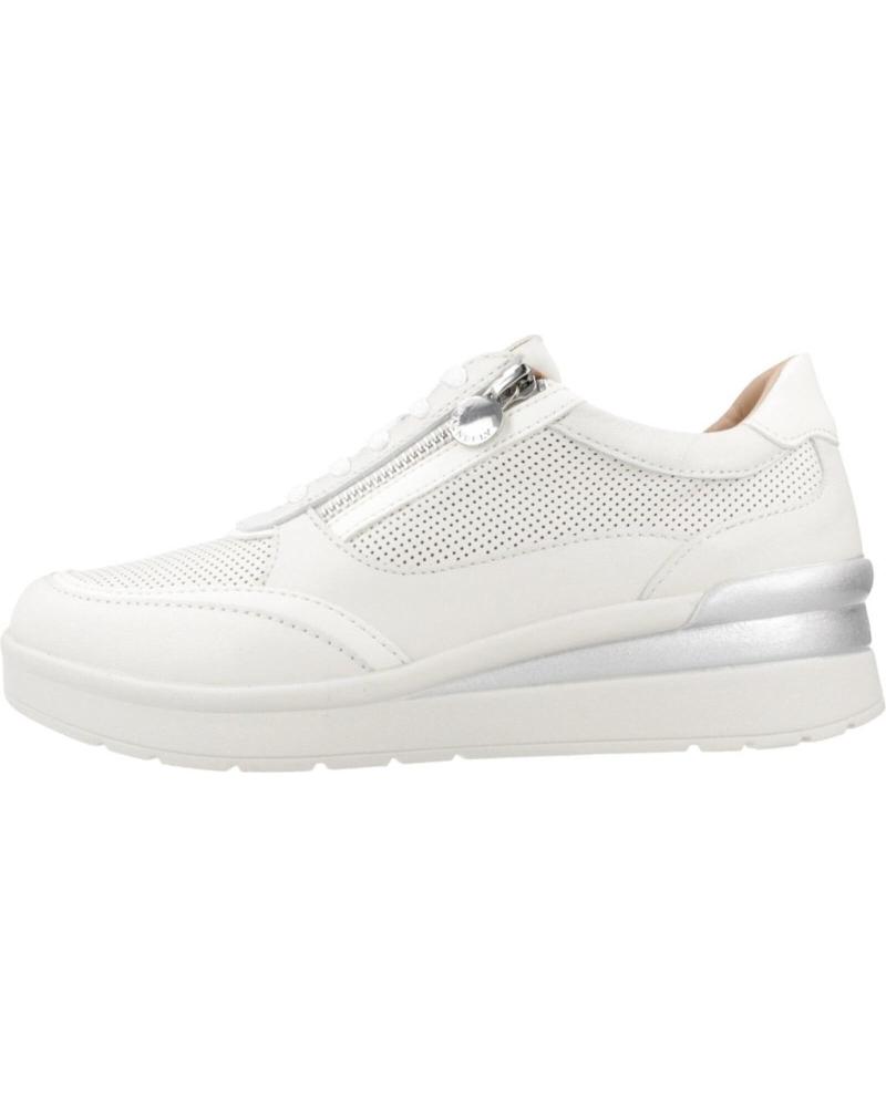 Sneaker für Damen STONEFLY CREAM 52 NAPPA LTH 220739 BLANCO 346 STEAM GRAY