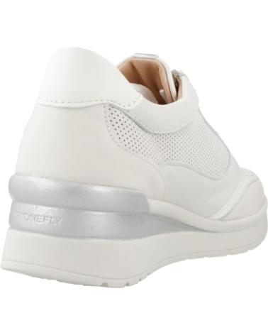 Sneaker für Damen STONEFLY CREAM 52 NAPPA LTH 220739 BLANCO 346 STEAM GRAY