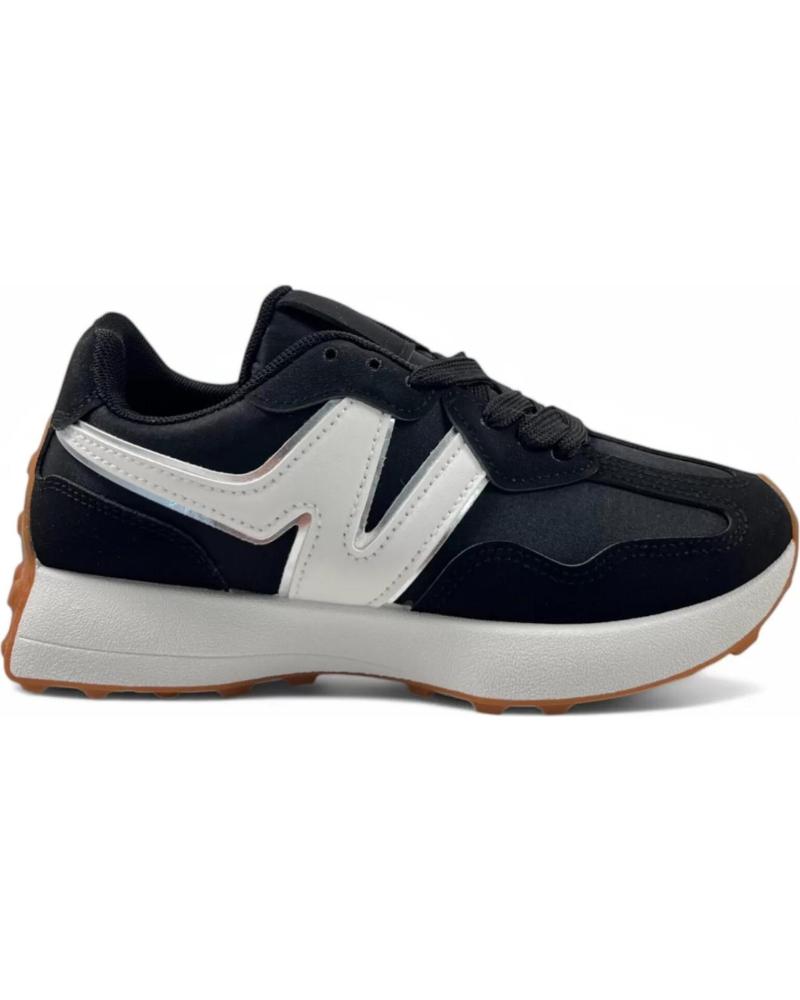 Zapatillas deporte TIMBOS  pour Femme DEPORTIVA DE MUJER BLANCO 131042  NEGRO