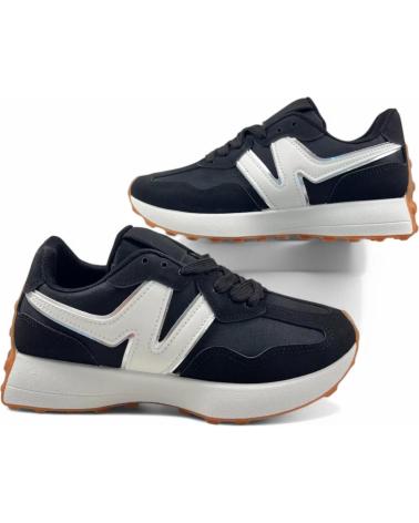 Zapatillas deporte TIMBOS  pour Femme DEPORTIVA DE MUJER BLANCO 131042  NEGRO
