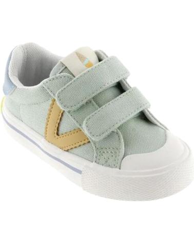 girl and boy Trainers VICTORIA ZAPATILLAS NINO MODELO 1065189N COLOR VERDE MELON