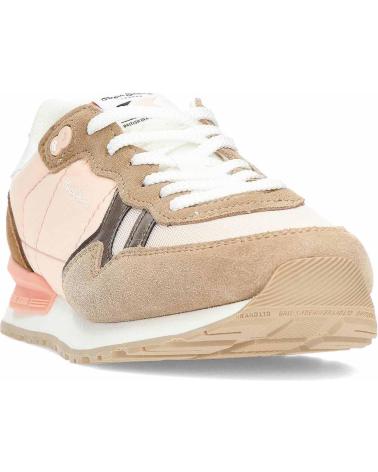 PEPE JEANS ZAPATILLAS BRIT CAMP PARA MUJER EN COLOR BEIGE