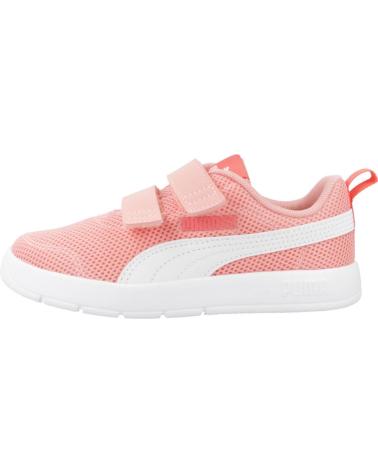 Deportivas PUMA  de Niña y Niño CALZADO MARCA MODELO COURTFLEX V3 MESH PS PARA KIDS  ROSA
