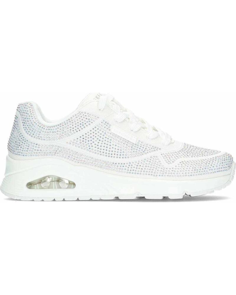 Scarpe sport SKECHERS  per Donna DEPORTIVAS PARA MUJER DISCO RAVE 155262  WHITE