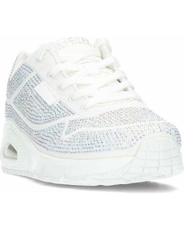 Scarpe sport SKECHERS  per Donna DEPORTIVAS PARA MUJER DISCO RAVE 155262  WHITE