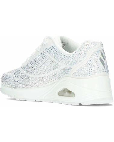 Scarpe sport SKECHERS  per Donna DEPORTIVAS PARA MUJER DISCO RAVE 155262  WHITE