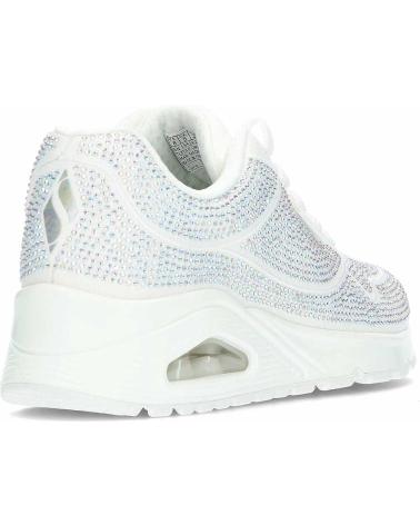 Scarpe sport SKECHERS  per Donna DEPORTIVAS PARA MUJER DISCO RAVE 155262  WHITE