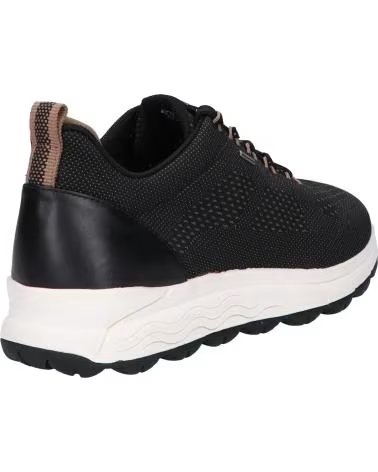 GEOX D2626C 0006K D SPHERICA C0976 BLACK-DK BEIGE