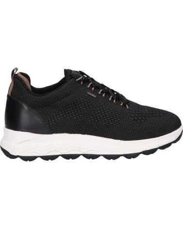 GEOX D2626C 0006K D SPHERICA C0976 BLACK-DK BEIGE